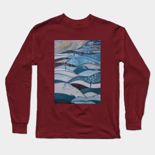 Migrating Birds Painting Long Sleeve T-Shirt